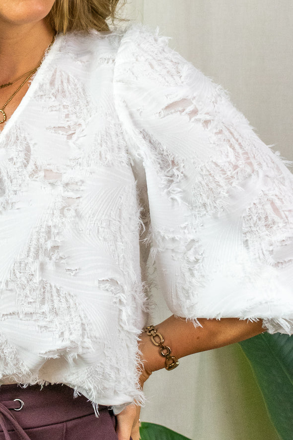 Pariva Blouse - White