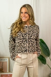 Lydia Cardigan - Leopard