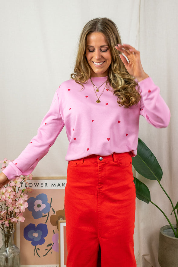 Dagna Sweater - Pink