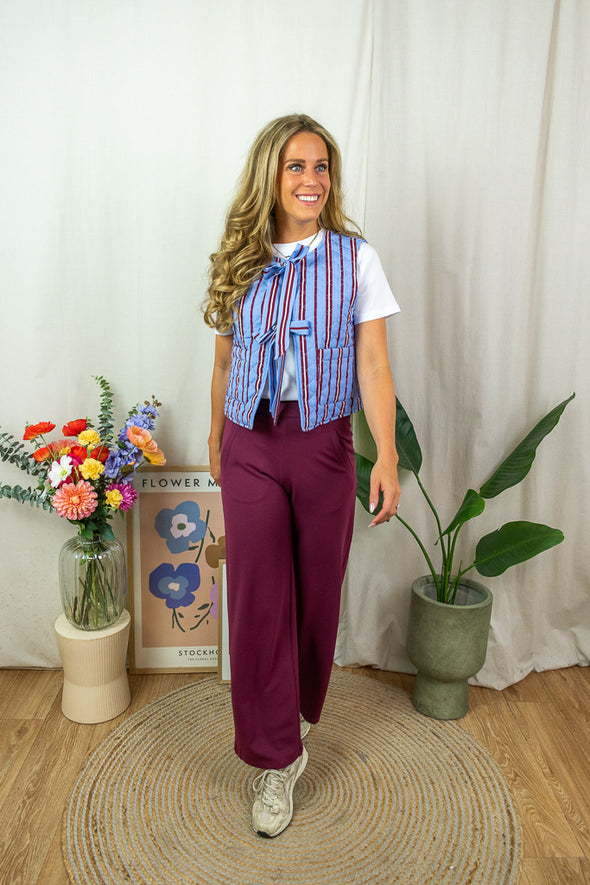 Louisville Pants - Bordeaux