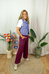 Louisville Pants - Bordeaux