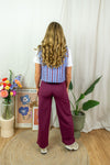 Saria Vest - Striped