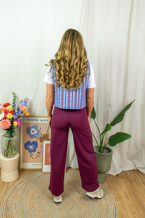 Saria Vest - Striped