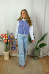Saria Vest - Striped