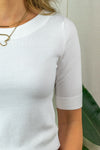 Lizza Boatneck - White