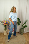 Miala Jeans - Ombre colour