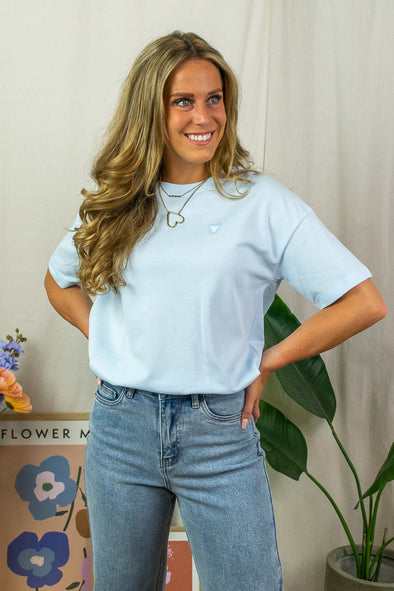 Pirrie T-Shirt - Light Blue