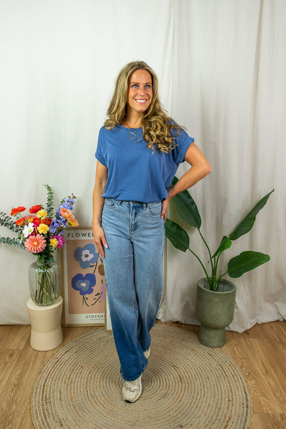 Kajsa T-Shirt - Blue