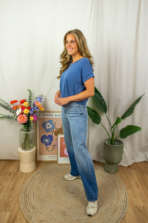 Kajsa T-Shirt - Blue
