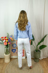 Sofie Shirt - Blue stripes
