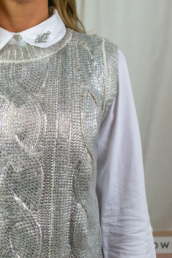 Evelyn Debardeur - Warm Silver