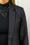 Bozzy Blazer - Glitter Stripes