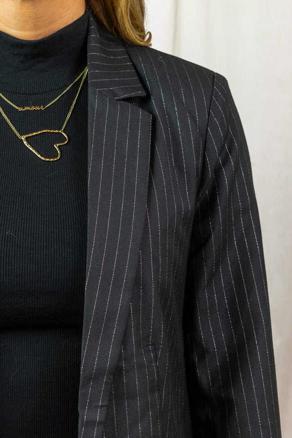 Bozzy Blazer - Glitter Stripes