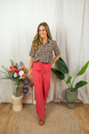 Holly Shirt - Leopard