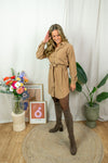 Riff Dress - Camel