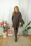 Frida Dress - Brown