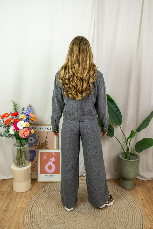 Alba Jacket - Grey melange