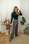 Alba Pants - Grey melange