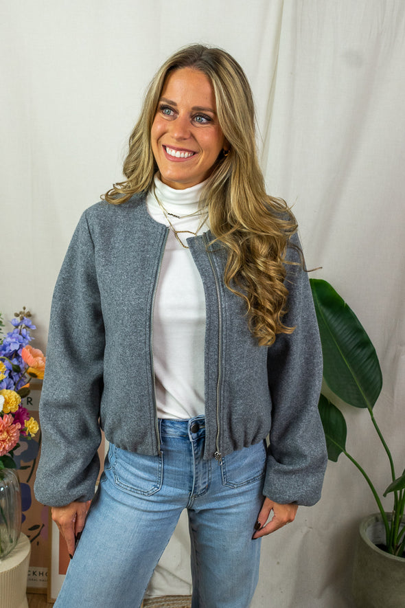 Ofir Balloon Jacket - Grey