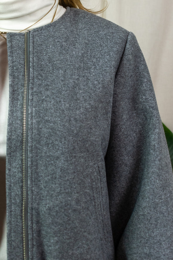 Ofir Balloon Jacket - Grey