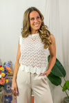 Sun Evelyn Top - Off White
