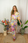 Valerie Blouse - Pink Print