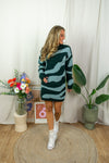 Mallie Knit Dress - Green