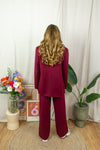 Kamil Pants - Bordeaux