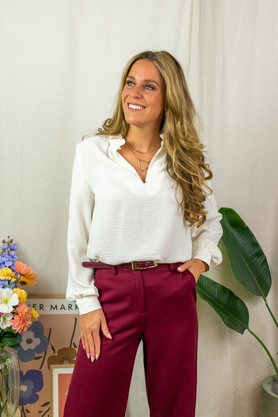 Rachel Blouse - White