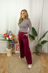 Kamil Pants - Bordeaux
