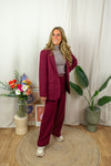 Kamil Pants - Bordeaux