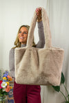 Janice Bag - Beige Fur