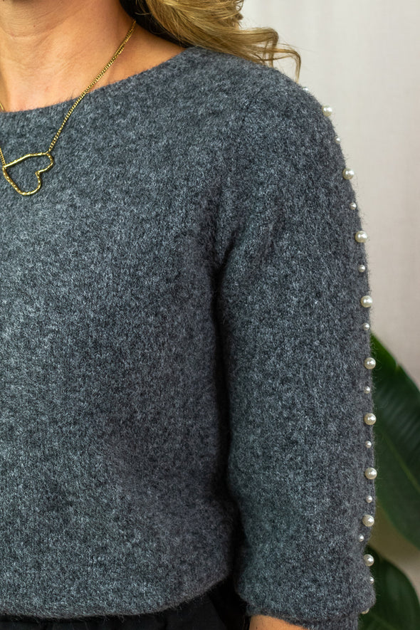 Betty Pull - Pearls Grey