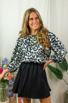 Roxy Blouse - Leopard