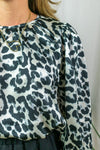 Roxy Blouse - Leopard