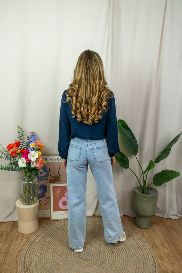 Rachel Blouse - Dark Blue