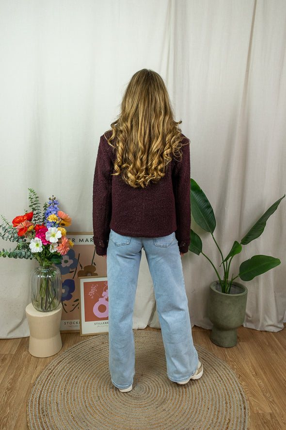 Anne jacket - Fudge