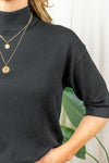 Lizza Turtleneck - Black