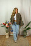 June Teddy Jacket - Morel