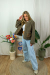 June Teddy Jacket - Morel