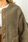 June Teddy Jacket - Morel