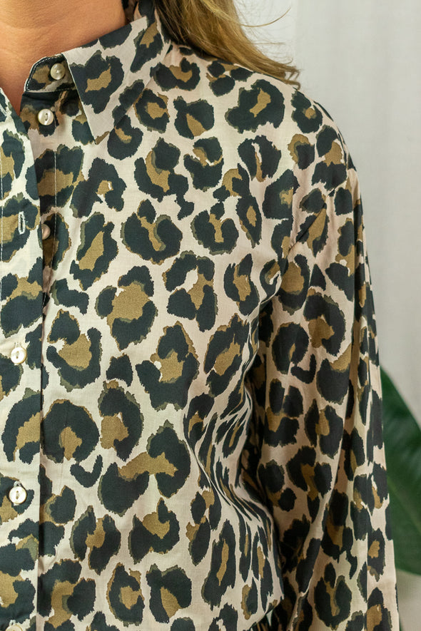 Leonora Blouse - Leopard