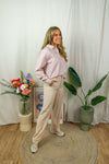 Victoria Strass Blouse - Pink