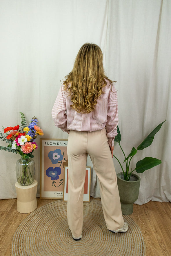 Victoria Strass Blouse - Pink