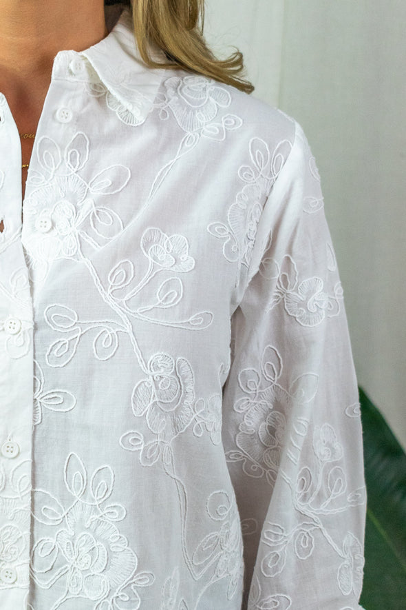 Jefina Blouse - White