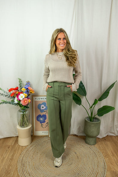 Raquel Pants - Khaki
