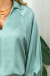 Handiani Blouse - Blue Surf