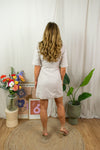 Tiki Blazer Dress - Beige