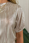 Galexi Blouse - Gold