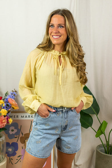 Theo Blouse - Yellow